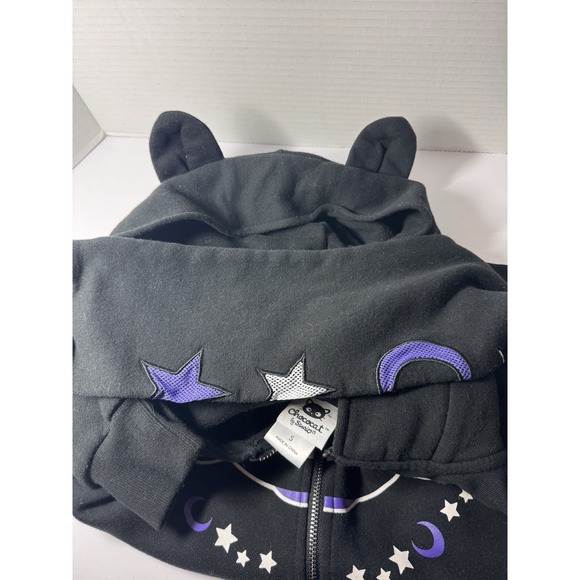 Hot Topic Sanrio Chococat Celestial Cat Ears Women's Hoodie Sweatshirt Small - Picture 11 of 11